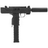 Masterpiece Arms Defender 9mm MPA30SST 30+1 Semi Auto Blowback Pistol, Black